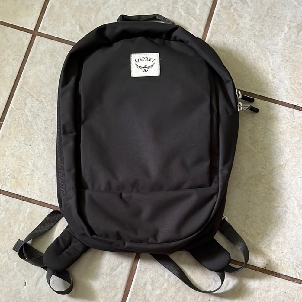Osprey Black Backpack Durable Everyday Essential
